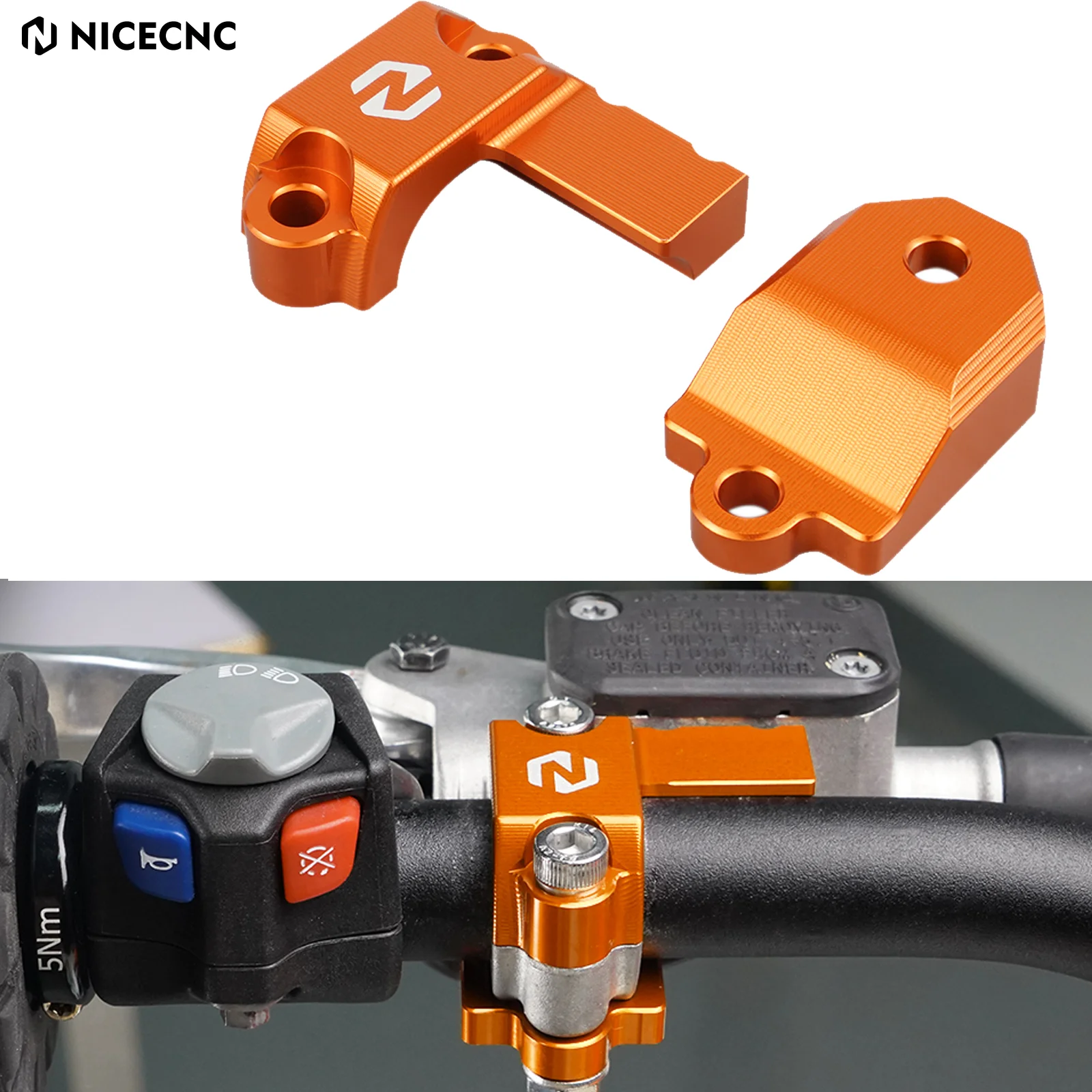 CNC Motocross Master Cylinder Protector Guard Cover For KTM EXC 300 TPi 2018-2023 SX F XCW EXC F 125 150 250 300 350 400 450 500