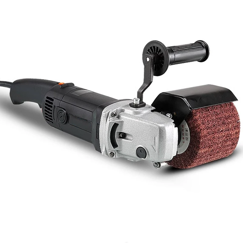 Máquina de Desenho de Fio de Metal Elétrico Portátil Máquina de Polimento Portátil para Aço Inoxidável de Madeira Moagem com Moagem 2800w