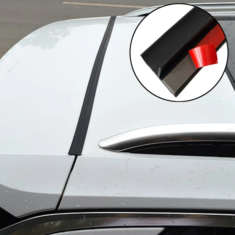 Universal Trunk Rubber Sealants Strip Anti Dust Waterproof Accessories For SUV Hatchback