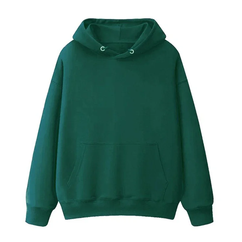 سترات نسائية عصرية بغطاء للرأس سادة للفتيات بلوفرات كورية كلاسيكية فضفاضة تناسب ملابس نسائية مريحة ورقيقة بأكمام طويلة