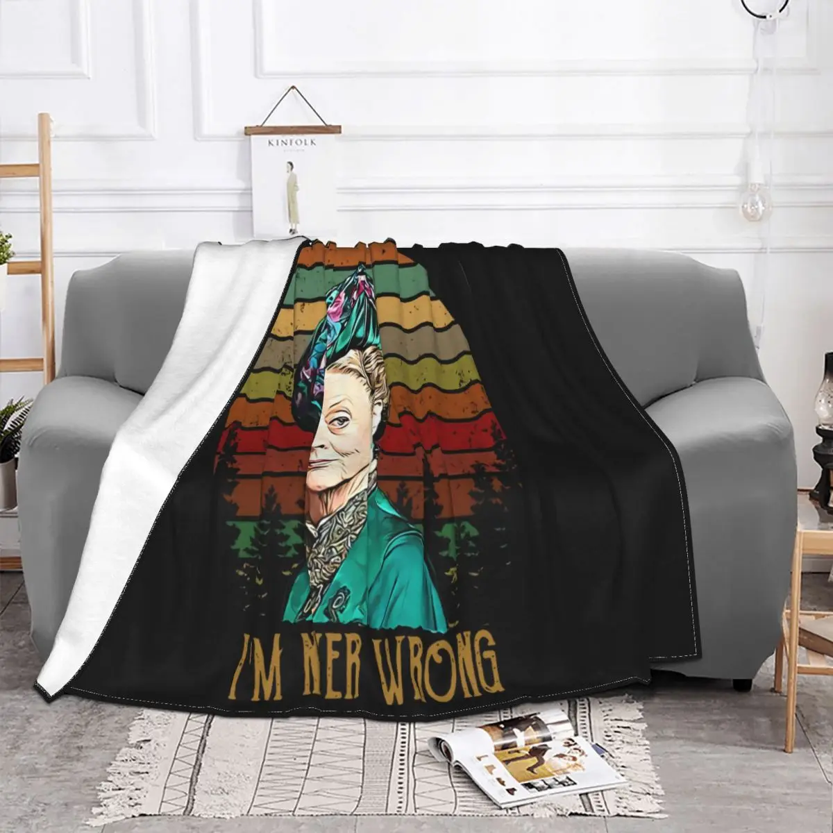 Im Never Wrong Professor Mcgonagall Vintage Cheap Sale Holiday Autumn Newest Mens Animal Great Quality Throw Blanket