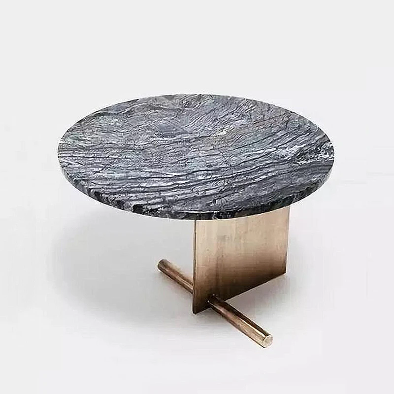 Sofa artistic side table light luxury creative marble side table coffee table combination