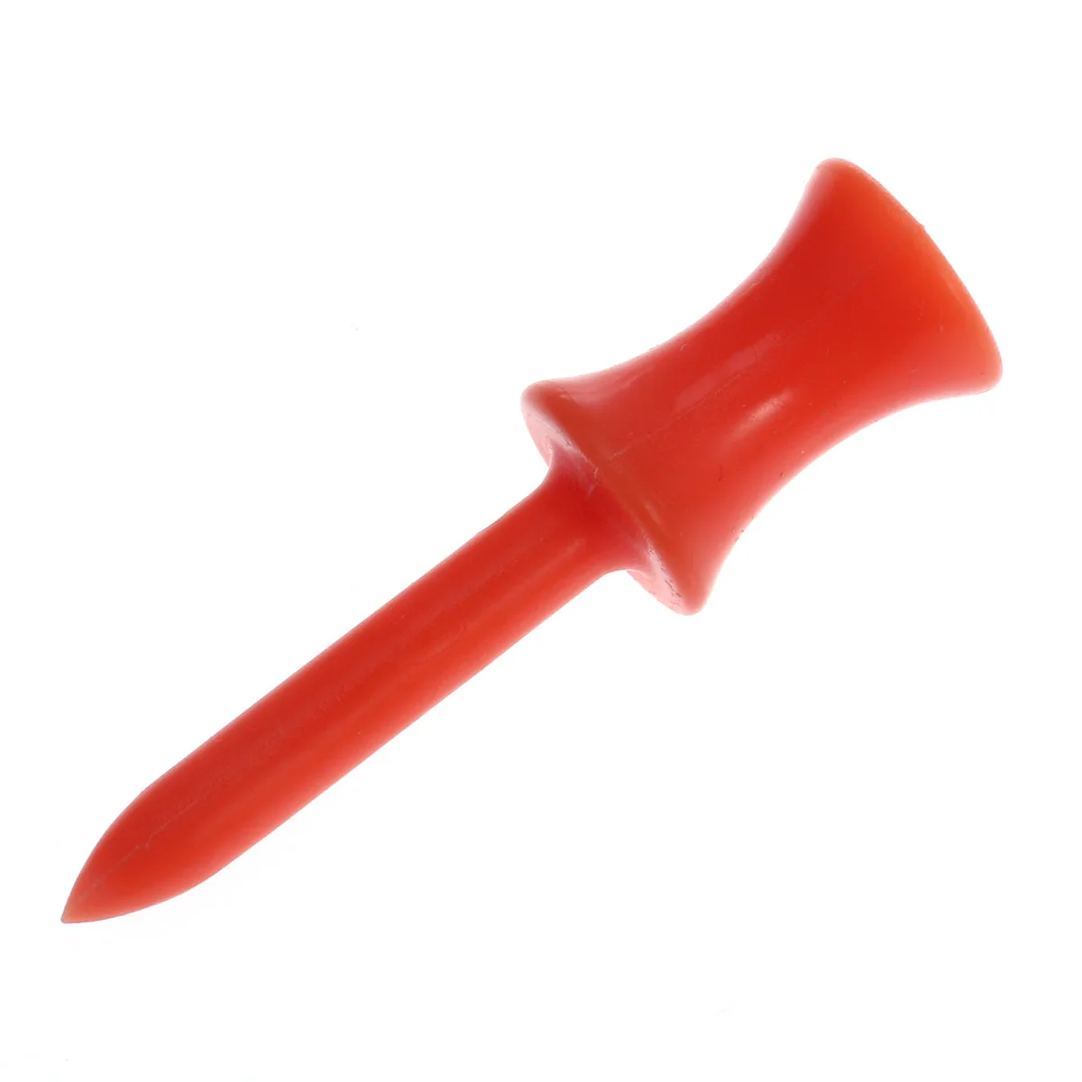 ทีกอล์ฟพลาสติก ABS สีส้ม 50 ชิ้น ขนาด 48 มม. รูปทรงปราสาท มองเห็นง่าย น้ำหนักเบา ทนทาน ทีพลาสติก 70 มม. รูปทรงปราสาท