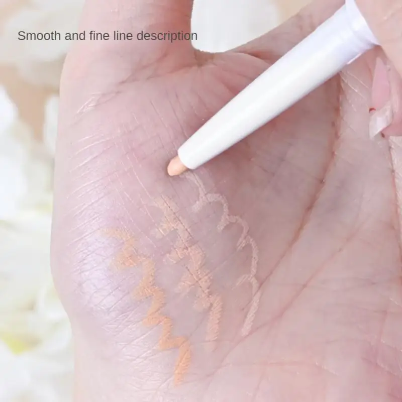 Korektor do brwi w sztyfcie Naturalny nawilżający korektor w ołówku Spot Cienie pod oczami Niewidoczne pory Wodoodporny makijaż twarzy