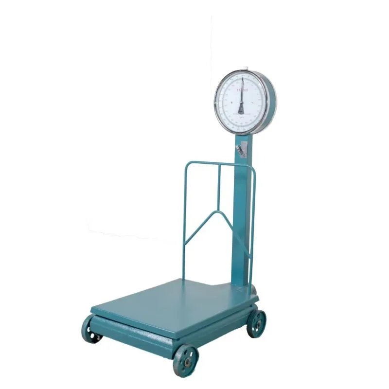 Dial Mechanical Platform Scale Steel Plate Construction ISO9001 Certified OEM 1-Year Warranty