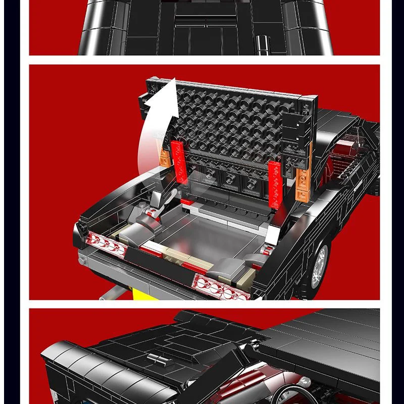 ตัวต่อ Mould King 10199 รถสปอร์ตคลาสสิค GTOMuscle Car แบบประกอบเอง รุ่น 10199