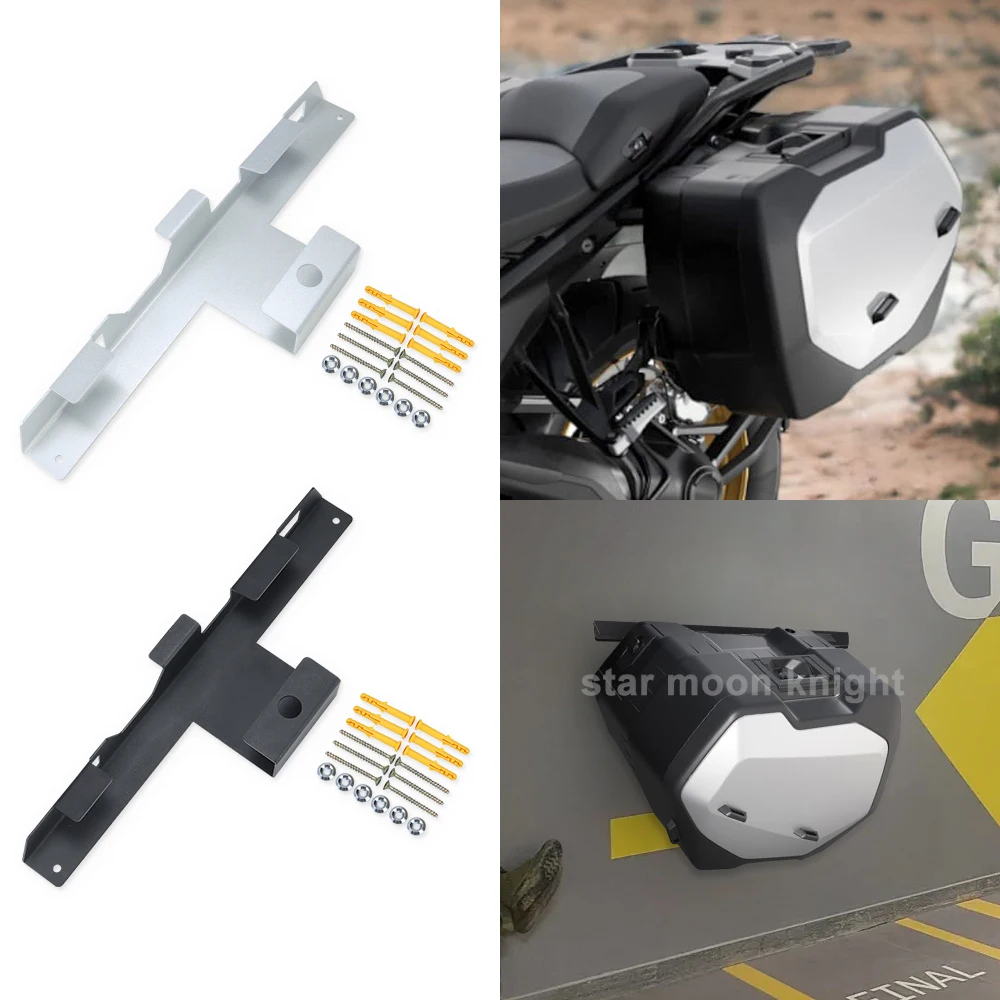 

Motorcycle Side Suitcase Wall Bracket Luggage Case Wall Mount For BMW R1300GS R 1300GS 1300 2023- Luggage Boxes Steady Frame Kit