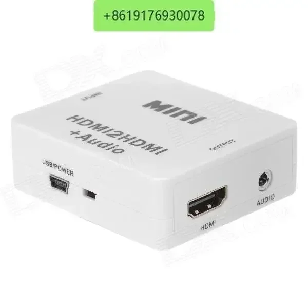 Decodificador HDMI Cracking para remover protocolo HDCP Conversor digital para analógico Separador de áudio