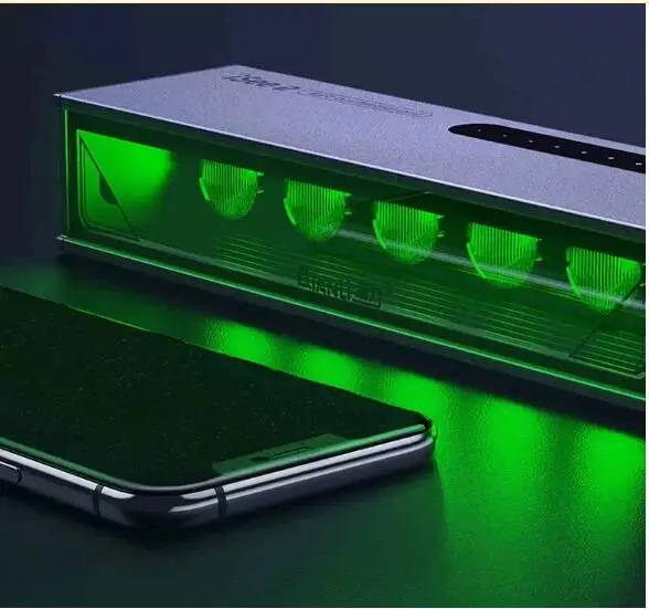 Qianli iSee 2 Dust Detection Lamp, Green, White Light Source, LCD Screen Dust, Scratch Checking Light, Phone Screen Test Repair