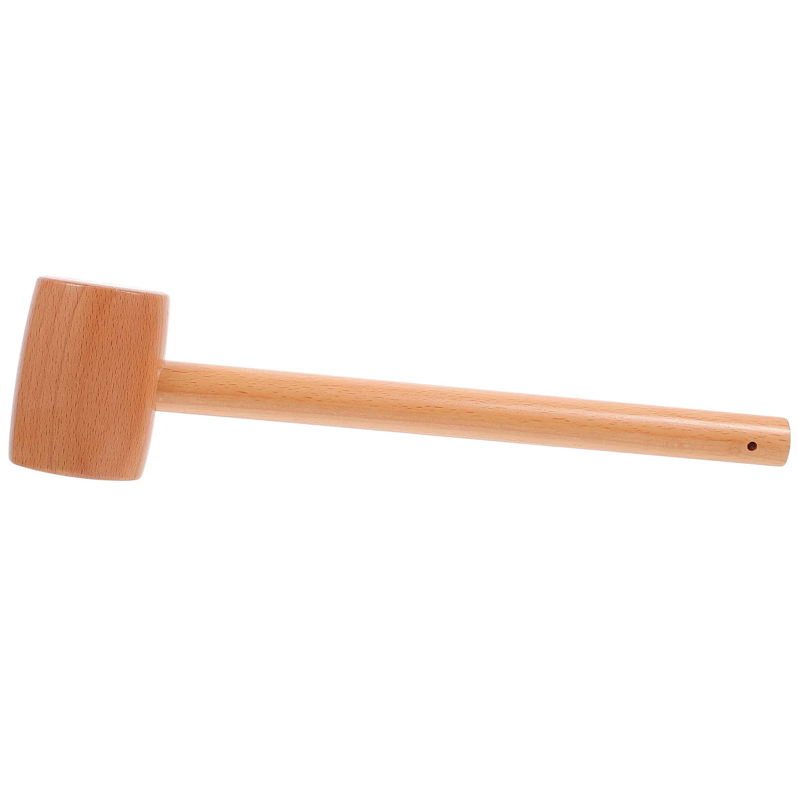 

1Pcs Wooden Hammer Natural Wood Mallet Smooth Surface No Burrs Ergonomic Handle for Kids Crafts Jewelry Making Crab