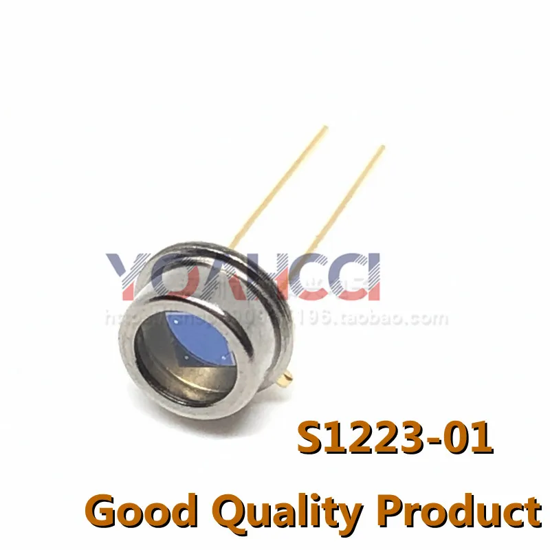 S1223-01 (1piece) Silicon PIN photodiode, peak wavelength 960nm 320nm-1100nm high sensitivity,Original In Stock