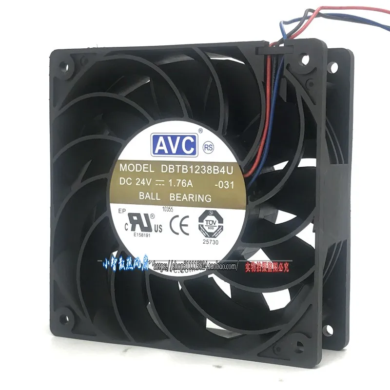 ORIGINAL DBTB1238B4U 24V 1.76A 12038 120*120*38mm NEW COOLING FAN RADIATOR