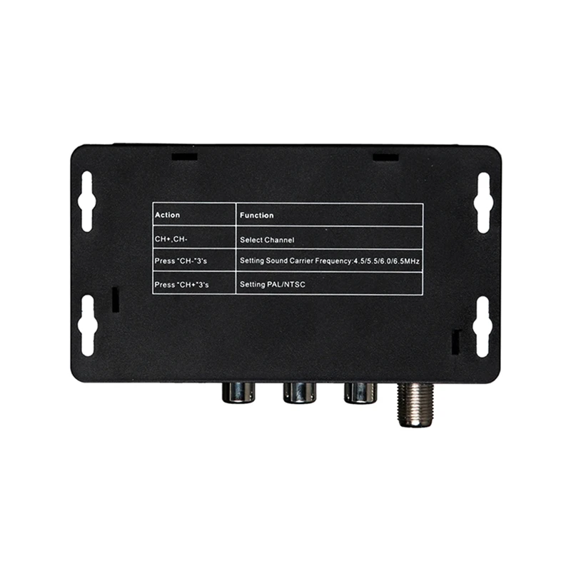 Modulador RF RM06 AV para display digital do conversor RF