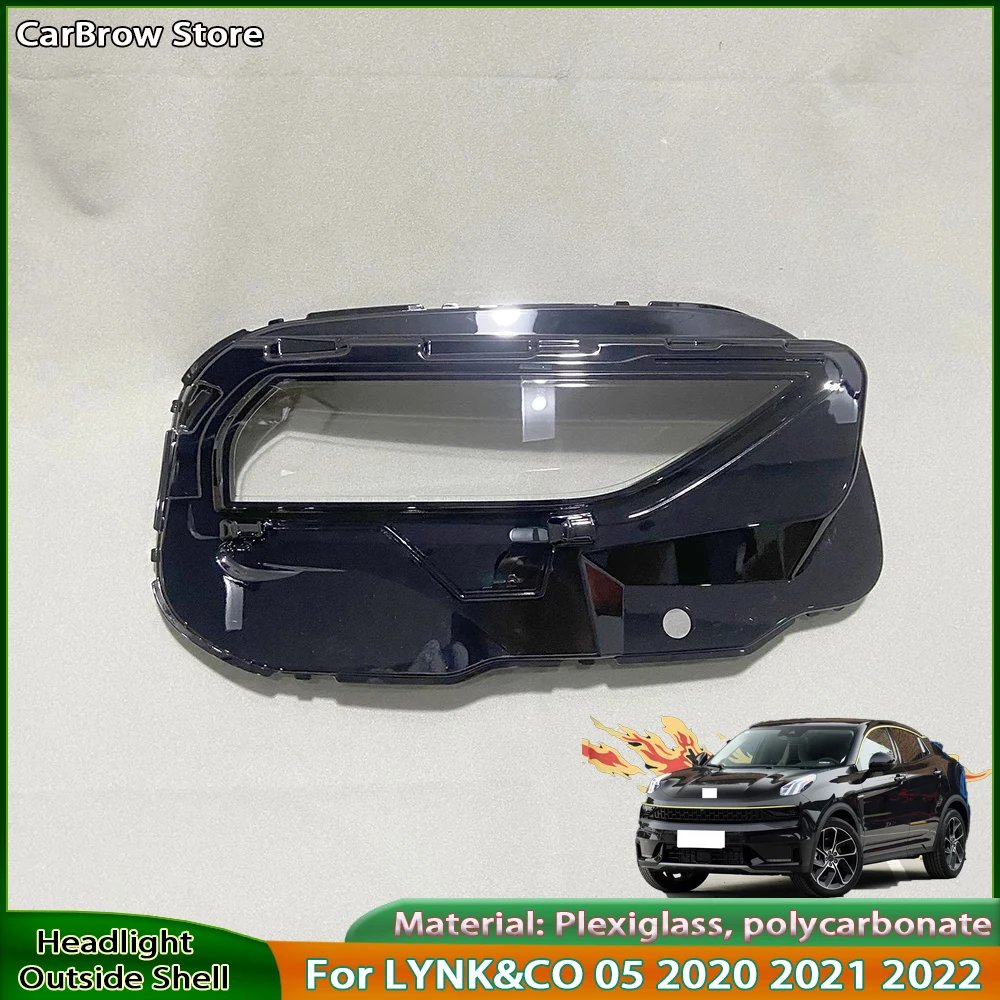 

Transparent Lampshade Headlamp Shell For LYNK&CO 05 2020 2021 2022 2023 Headlight Lens Cover Plexiglass Auto Replacement Parts