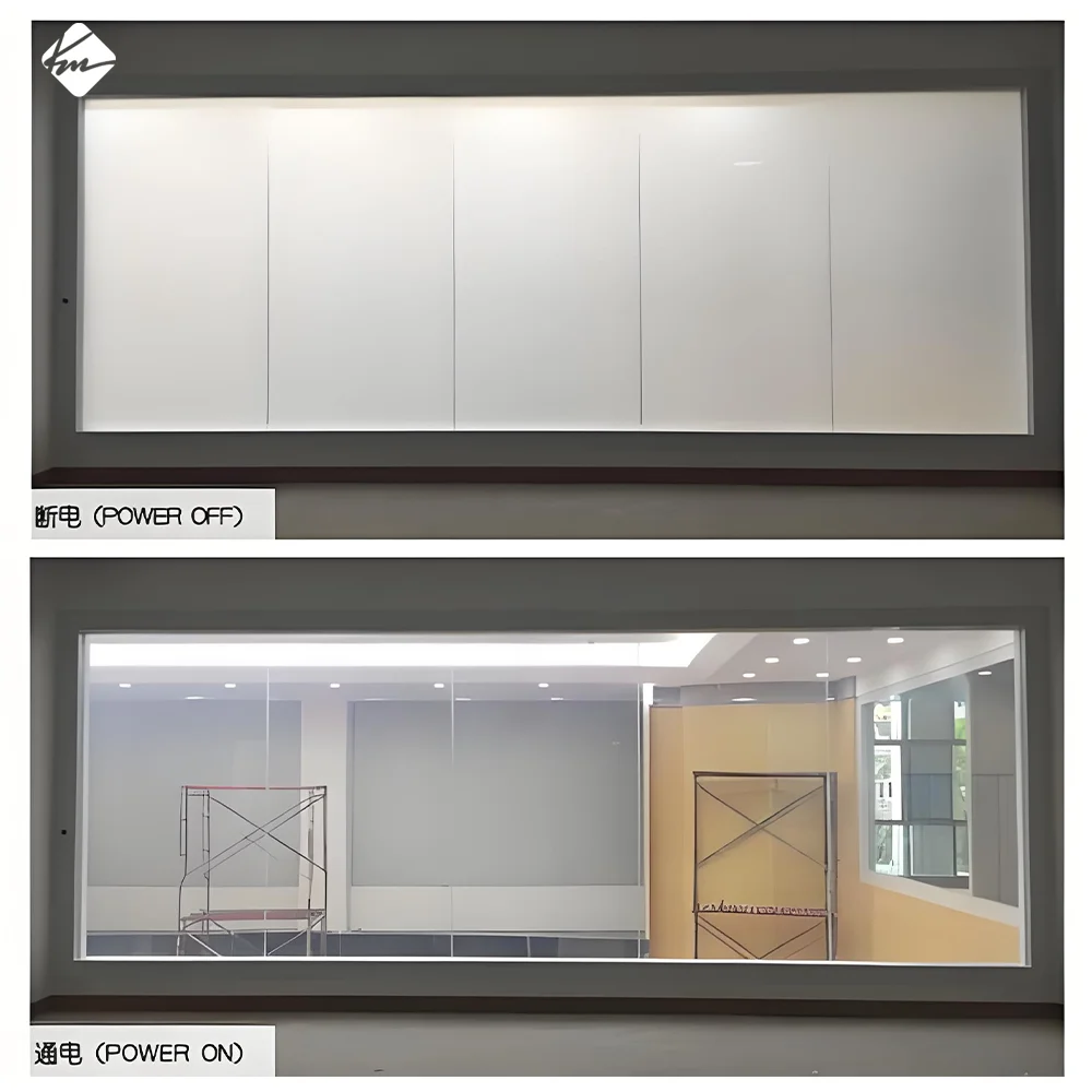 Transparent and Frosted Modes Switchable Pdlc Glass Film for Home Hotel Application