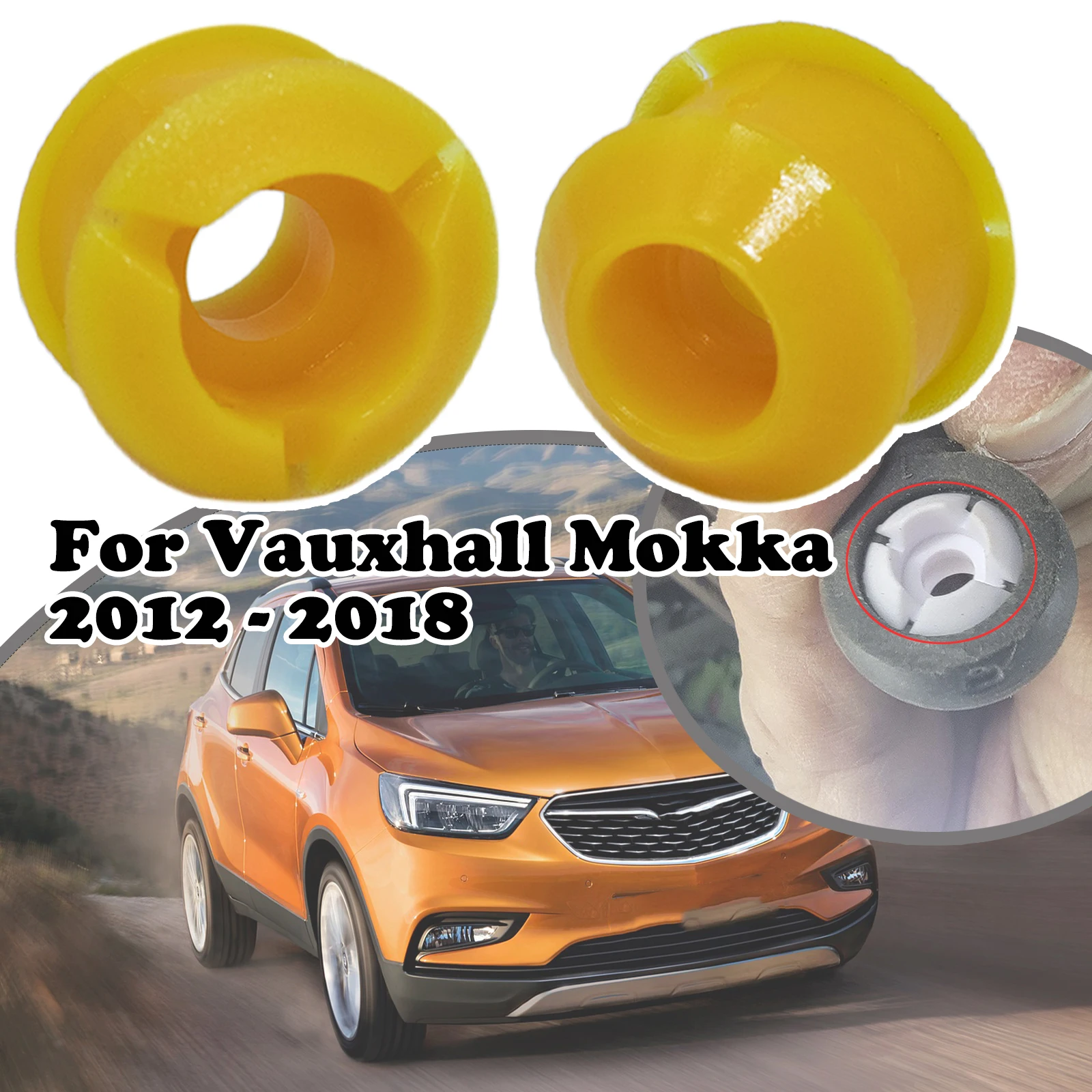 For Vauxhall Mokka Automatic Transmission Shift Cable Bushing Repair Kit Gear Selector Change Lever And Pivot GrommetReplacement