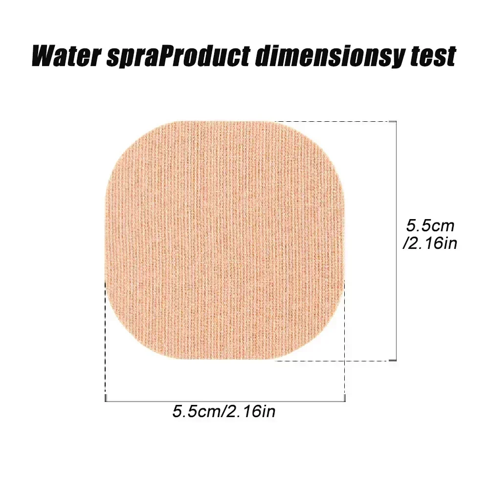 Women Invisible Breathable Anti Convex Point Disposable Nipple Pads Dance Student Specific Gathered Nipple Patch Cover