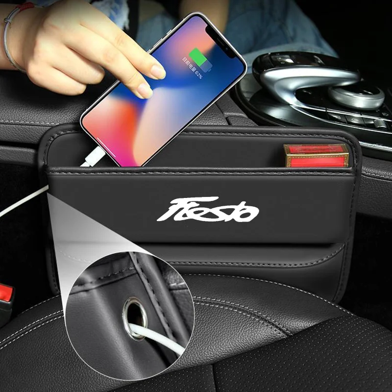 Car Special Seat Crevice Storage Box Seat Slit Catcher Organizer for Ford Fiesta FIESTA car accessories