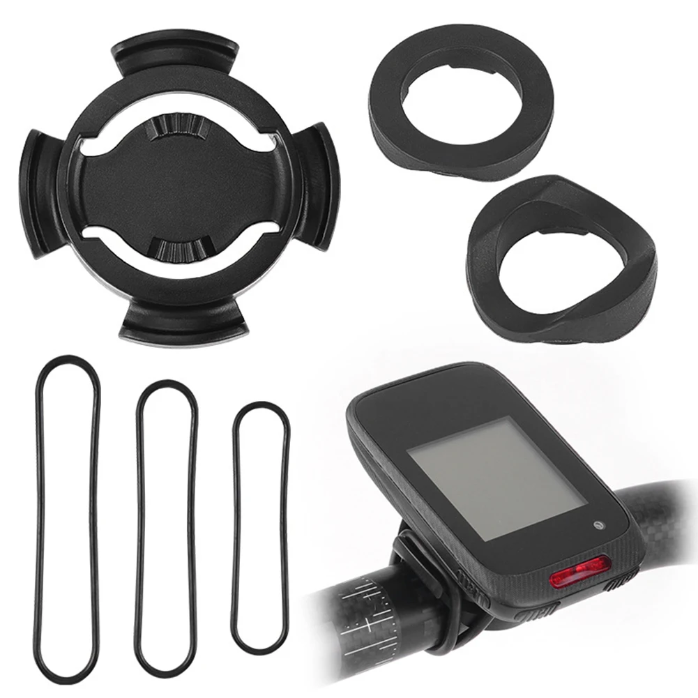 

Кронштейн для велокомпьютера, легкое крепление на руль велосипеда, держатель для велокомпьютера, основание для крепления велокомпьютера на верхнюю трубу рамы MTB