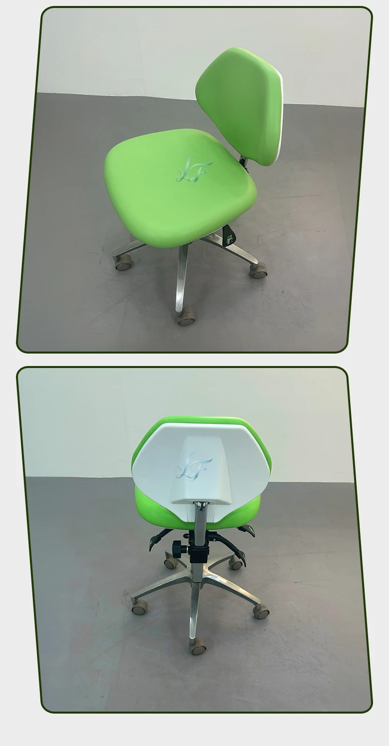 Hochwertiger Zahnarztstuhl, verstellbarer Zahnarztstuhl mit PU-Leder, komfortabel und robust für den Einsatz in Zahnkliniken und medizinischen Salons. – Detail 10
