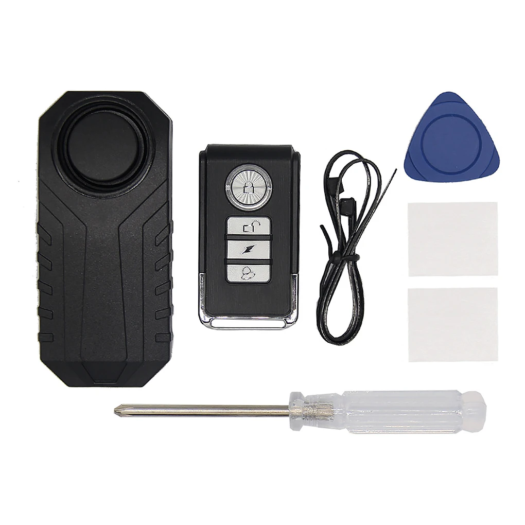 

Motorbike Alarm Battery Operated IP55 Waterproof Remote Control Alarms