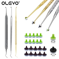 Dental Resin Filling Kit Molding Tools Materials Quick Foam Pad Composite Light Cure Holder Handle Spatula Dentistry Instrument