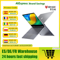 BMAX Y14 Laptop 360° Convertible 14 inch Intel N100 Notebook 16GB RAM LPDDR5 512GB SSD Windows 11 1920*1080 IPS laptops Computer