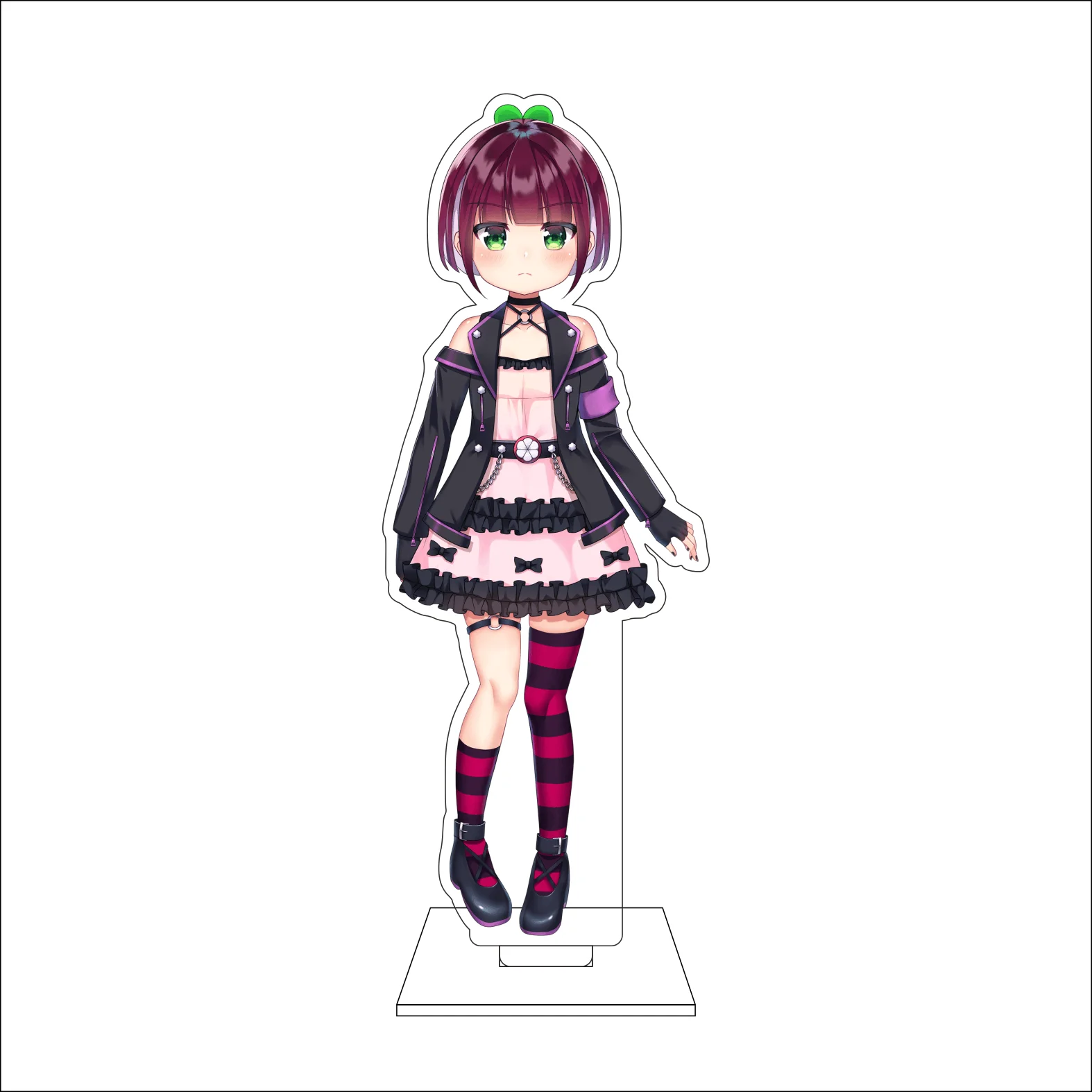 16CM Anime Virtual YouTuber Cosplay Acrylic Figure Stand Plate Nekomasu Tokino Sora Ornaments Gifts view 4