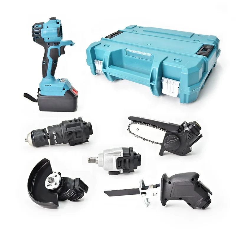 Herramientas Angle General  Saws Power Drills Cordless Power Tool Sets Multi Function 16 in 1 18v Battery Power Tool