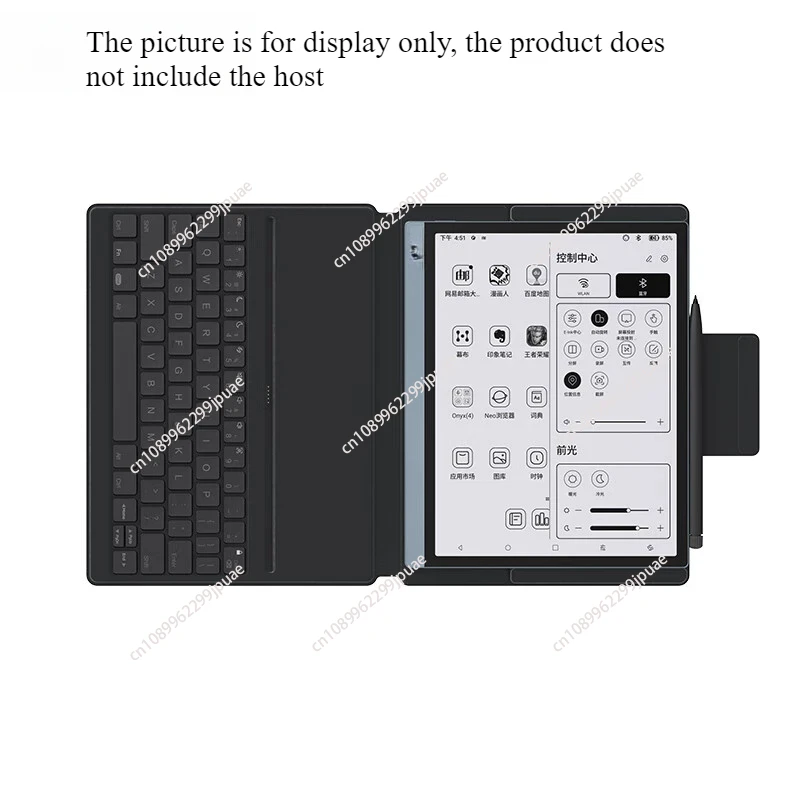 For Tab 10 Keyboard Case E-book Case, 10.3 Inch Special Folding and Easy To Carry 2-in-1