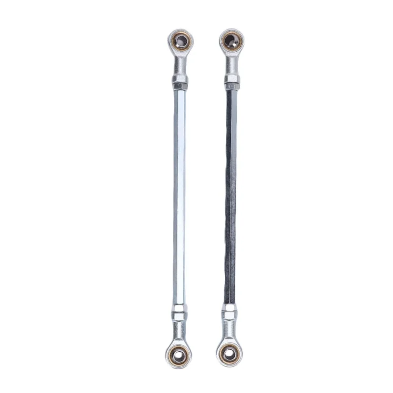 

1 Pair 275mm 8mm Steering Shaft Tie Rod Steel Alloy High Hardness For Go Kart Drift Trike ATV Quad Mini Bike