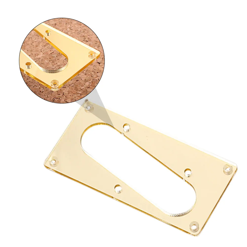 

Small Cover Plate Inclined Hole Guitar Conversion Pickup Electric Protective Replacement Edges for Supplies Professional
