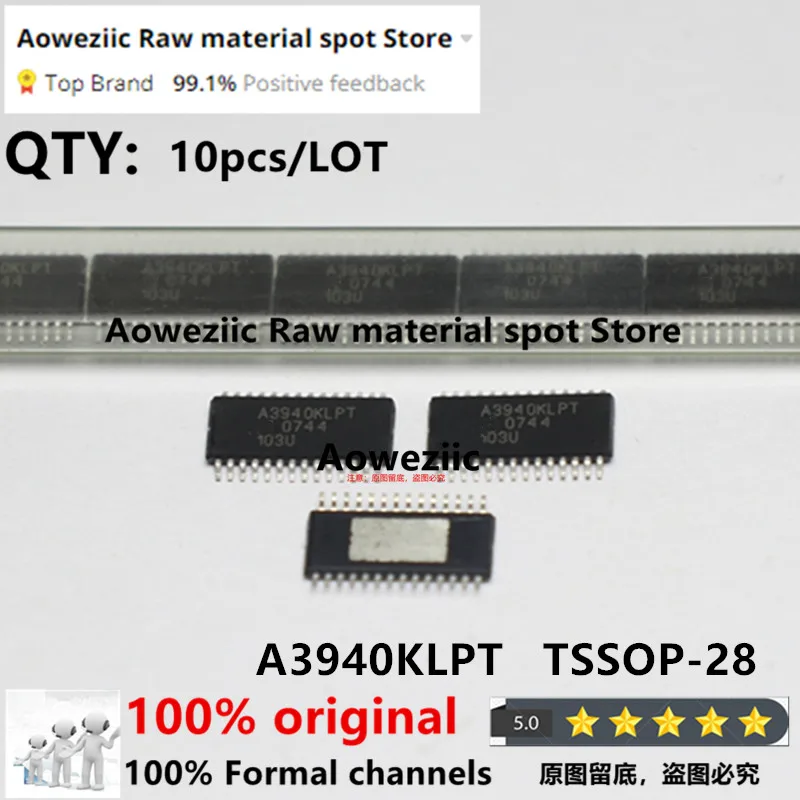 

Aoweziic 2022+ 100% New Imported Original A3940KLPTR-T A3940KLPT A3941KLPTR-T A3941KLPT TSSOP-28 Motor Driver Controller