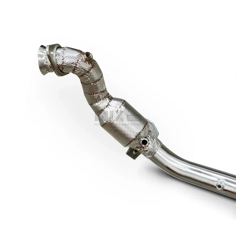 Pipe Downpipes Mustang 2.3 High Exhaust Refit Installation Racing Performance