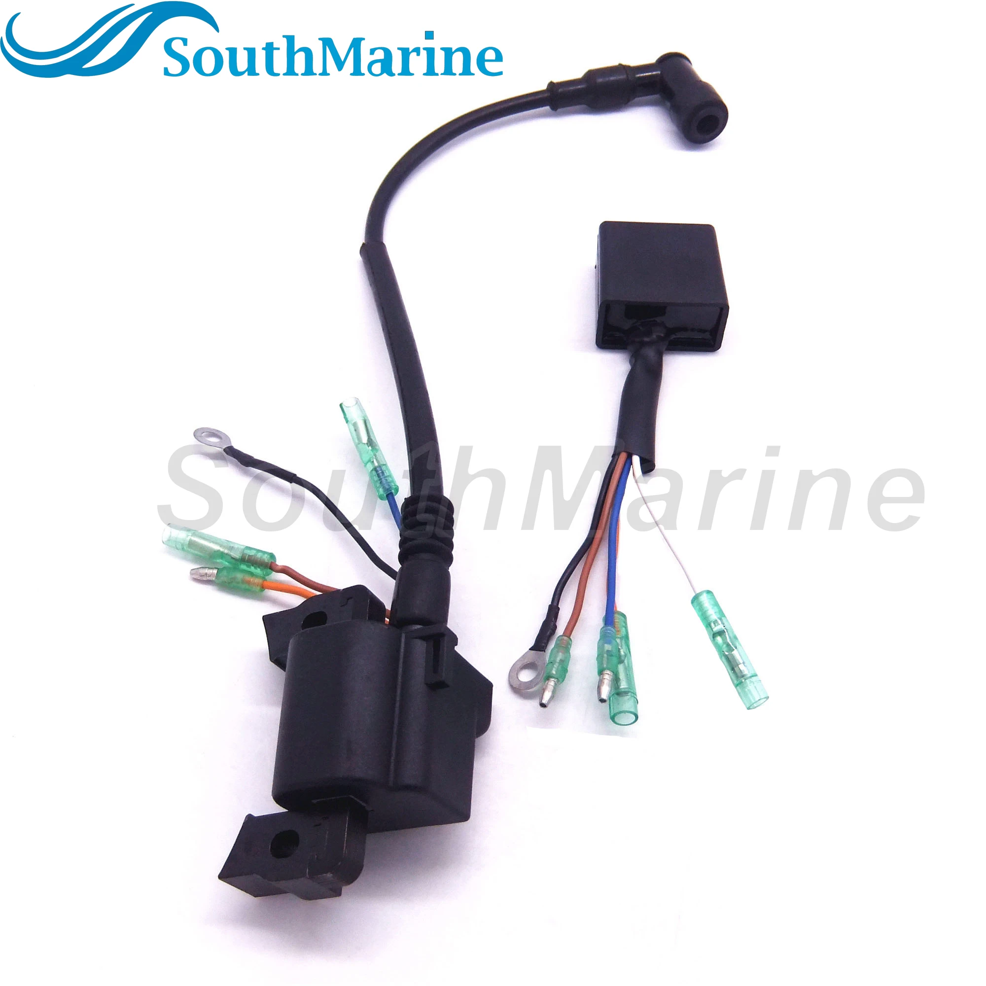 Boat Motor Ignition Coil and CDI for Hangkai F6.5 6.5 HP 4-stroke Outboard Engine