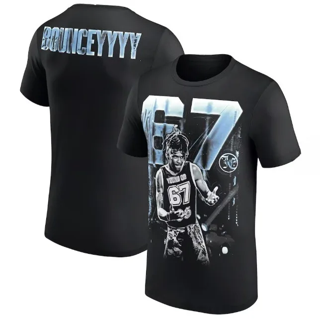 Je'Von Evans Merch camiseta Merch hombres Camiseta de manga corta Unisex Tops ropa casual mujer Y2K Tops