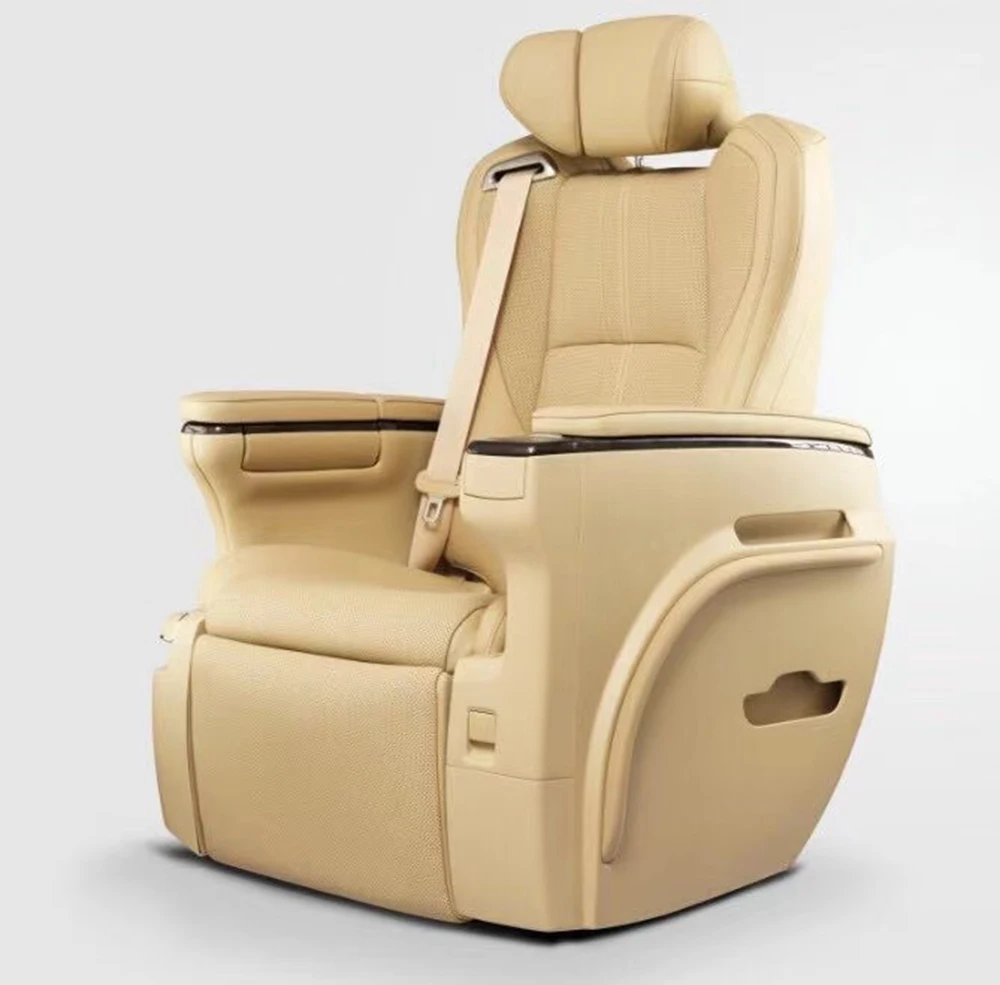 Siège de capitaine de bus de conversion avant de fourgon de passager électronique de luxe