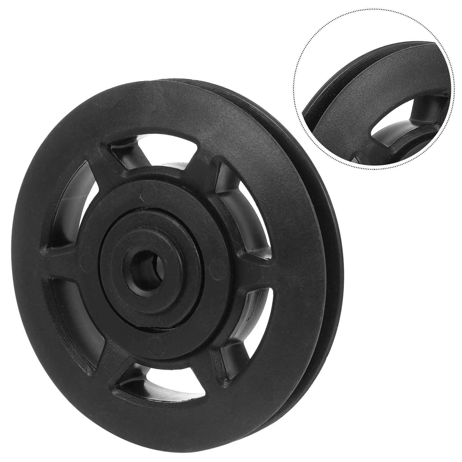 

Plastic Fitness Pulley Durable Safe Long Use Easy Install Gym Equipment Workout Accessories Cable Machine Pulley Trainer Fitness