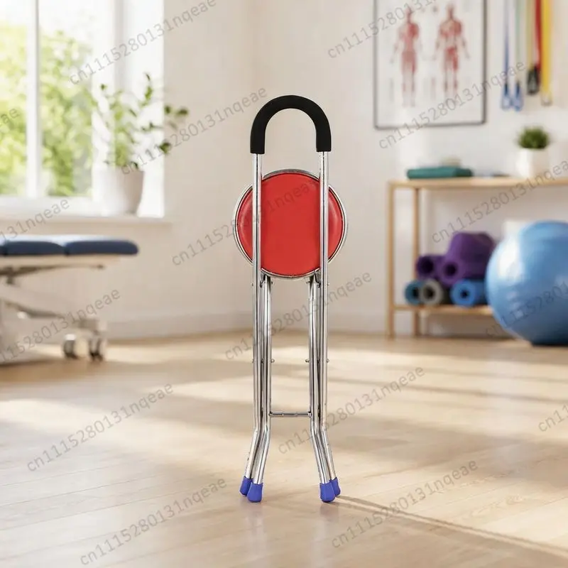 Folding Cane Stool Multi-functional Portable Stool Outdoor Portable