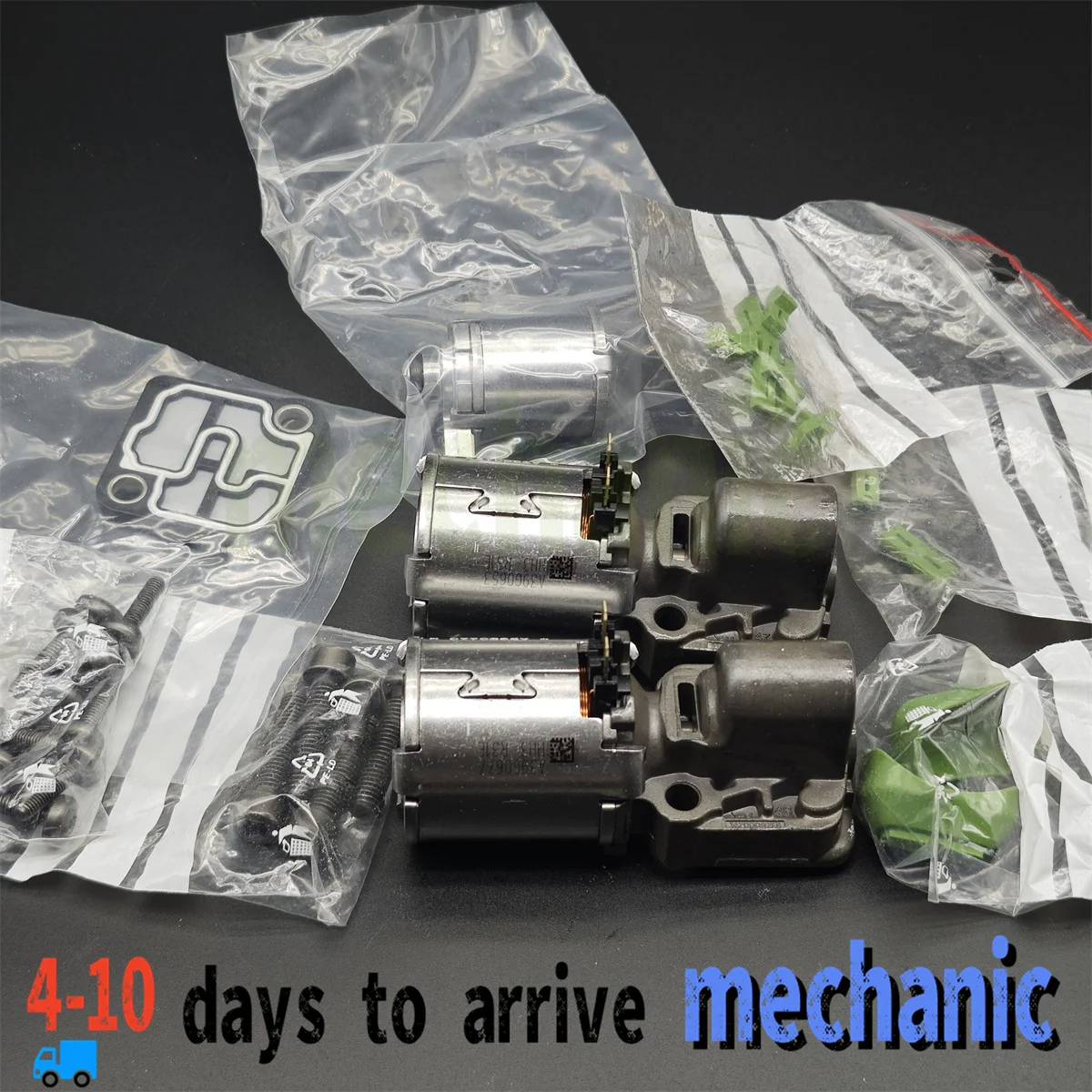 ل 02E 0BH 0B5 0DE DQ500 DQ250 طقم تصليح الصمام الكهرومغناطيسي للسيارات ما بعد البيع