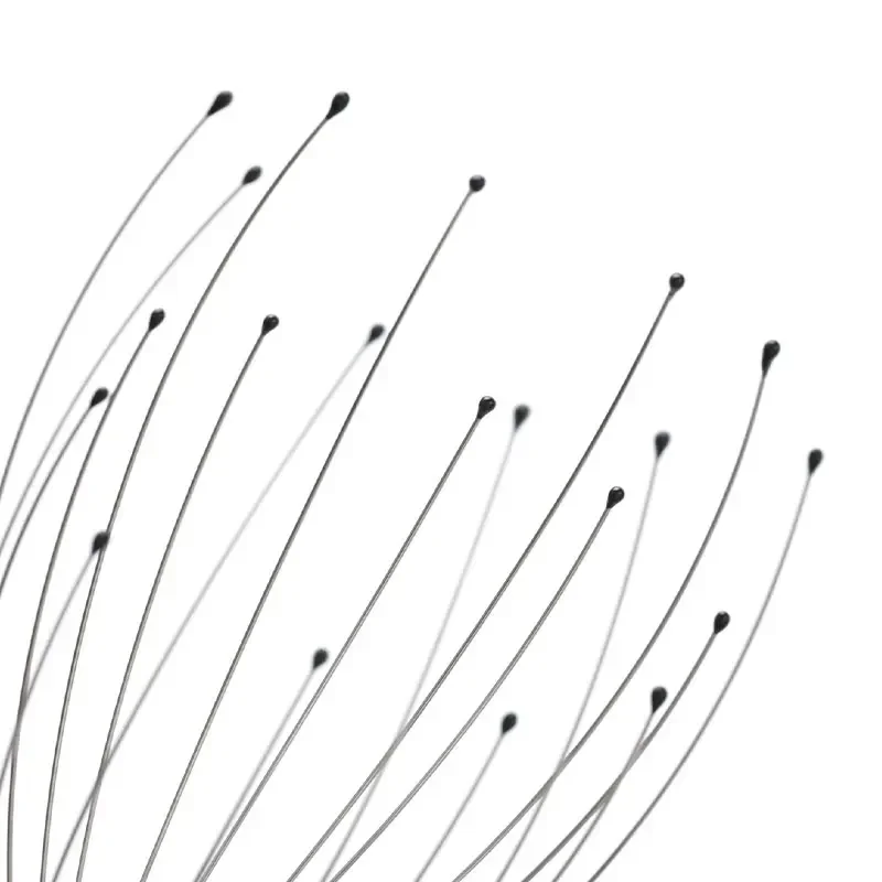 الأخطبوط رئيس مدلك الفولاذ المقاوم للصدأ محفورة رئيس الاسترخاء تدليك الدماغ مخلب فروة الرأس خدش حكة المخلص تدليك