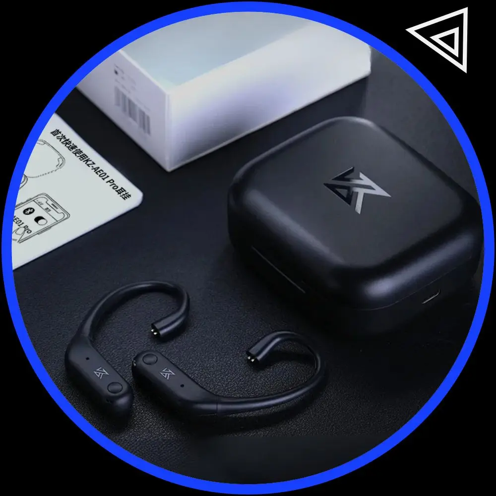 

KZ AE01/AE01 Pro Беспроводное обновление Наушники-вкладыши Кабель ANC с низкой задержкой и шумоподавлением Bluetooth 5,2 C-Pin с микрофоном