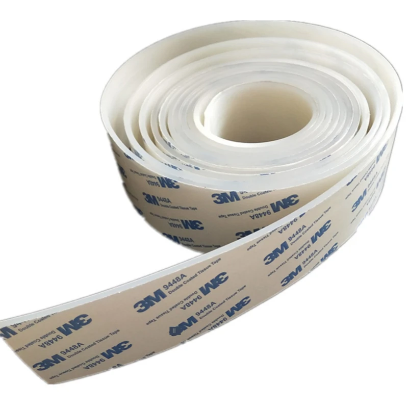 White Silicone Rubber Strip Thickness 1mm/2mm/3mm/5mm Width 10mm/15mm/20mm/30mm/40mm/50mm Self Adhesive Seal Gasket