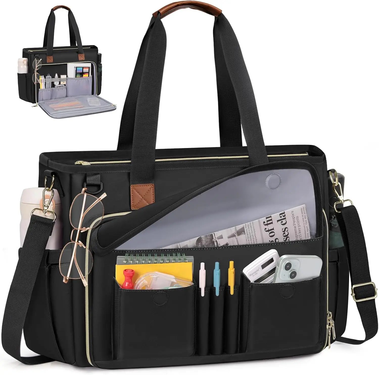 

Сумка-тоут для учителя, 15,6-дюймовая сумка для ноутбука для женщин, рабочие сумки, сумка для медсестры, легкая сумка для ноутбука, компьютерный портфель