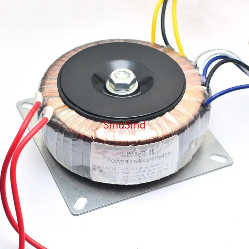 Dual AC 28V Dual 12V Single 12V 150W Transformer for Preamplifier Amplifier Tone Board Purpose 110V 220V Optional