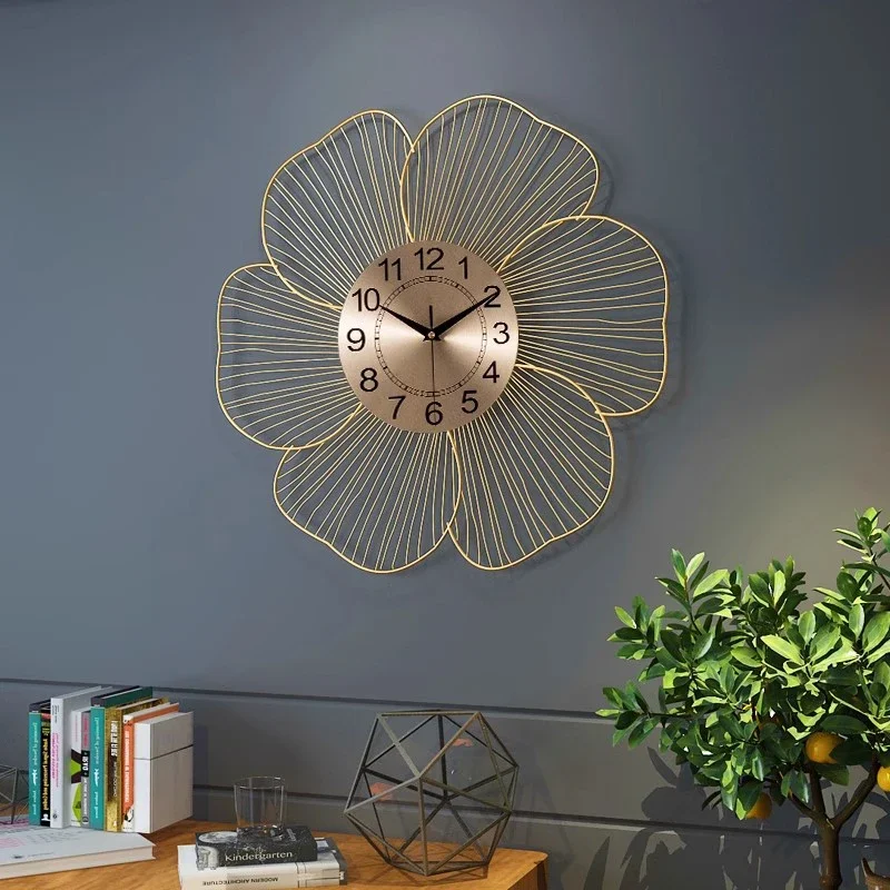 Creative Design Wall Watch Xenomorph Aesthetic Luxury Restaurant Nordic Clock Wall Interior Modern Relogio De Parede Home Design