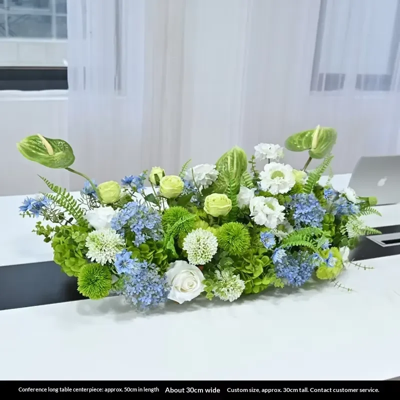 High Quality Artificial Flowers for Hotel Lobby Conference Hall Decoration Realistic Fake Plants for Shopping Mall Restaurant