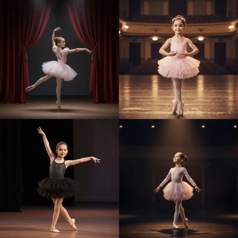 

Балетное платье-пачка с блестками для девочек, платье феи балерины с длинными рукавами и перекрестными бретелями, пышный танцевальный костюм, одежда для балета