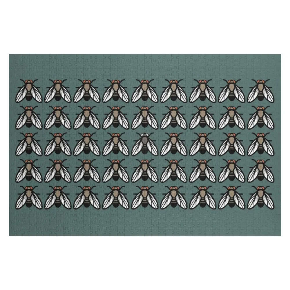 Drosophila Fruit Fly Mutant Genetics Evolution Jigsaw Puzzle Customizable Child Gift Photo Custom Puzzle