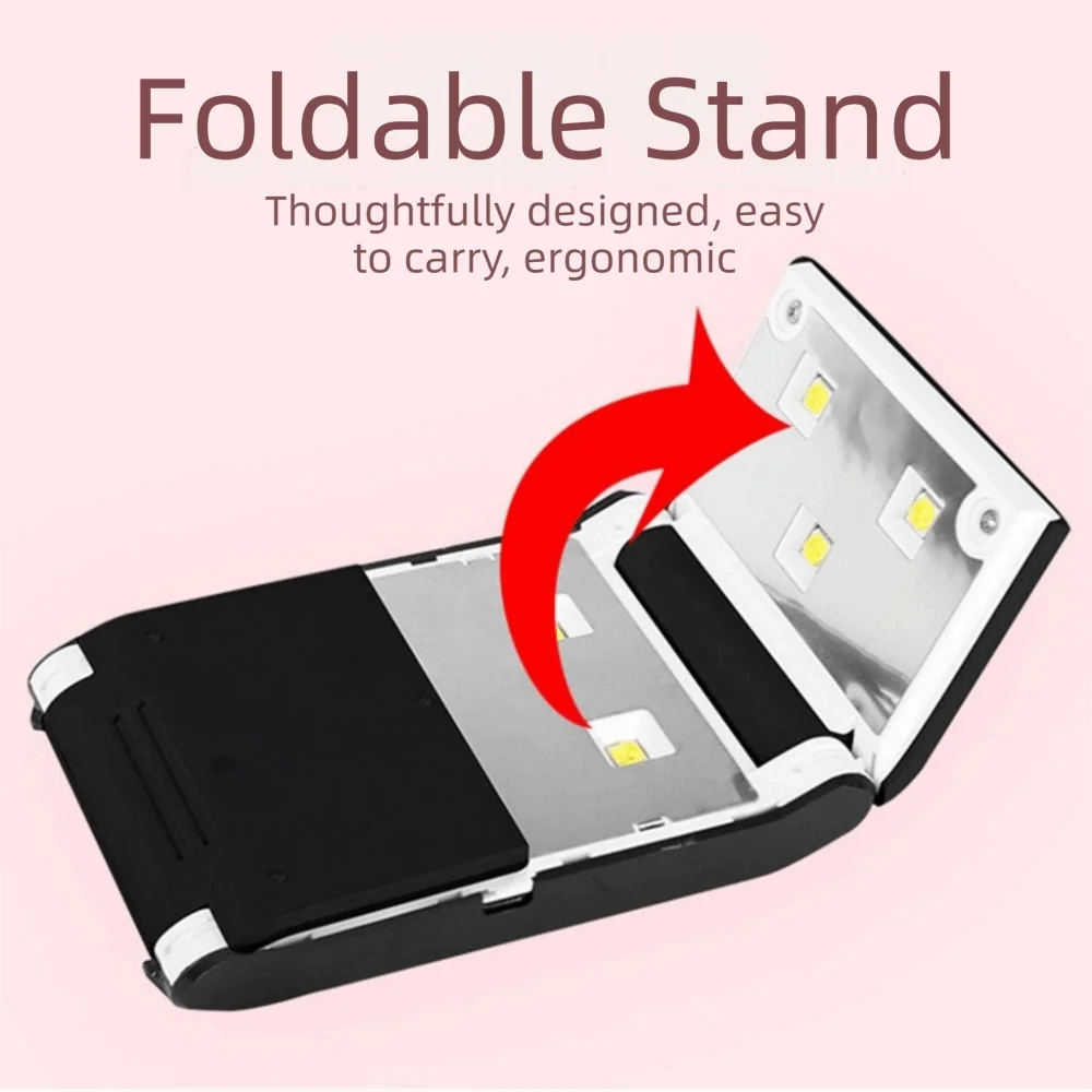 Professional 36W Power Nail Art Light Foldable Portable D UV Nail Lamp USB plug-in 12 Lamp Beads Nail Dryer Salon Use - view 4